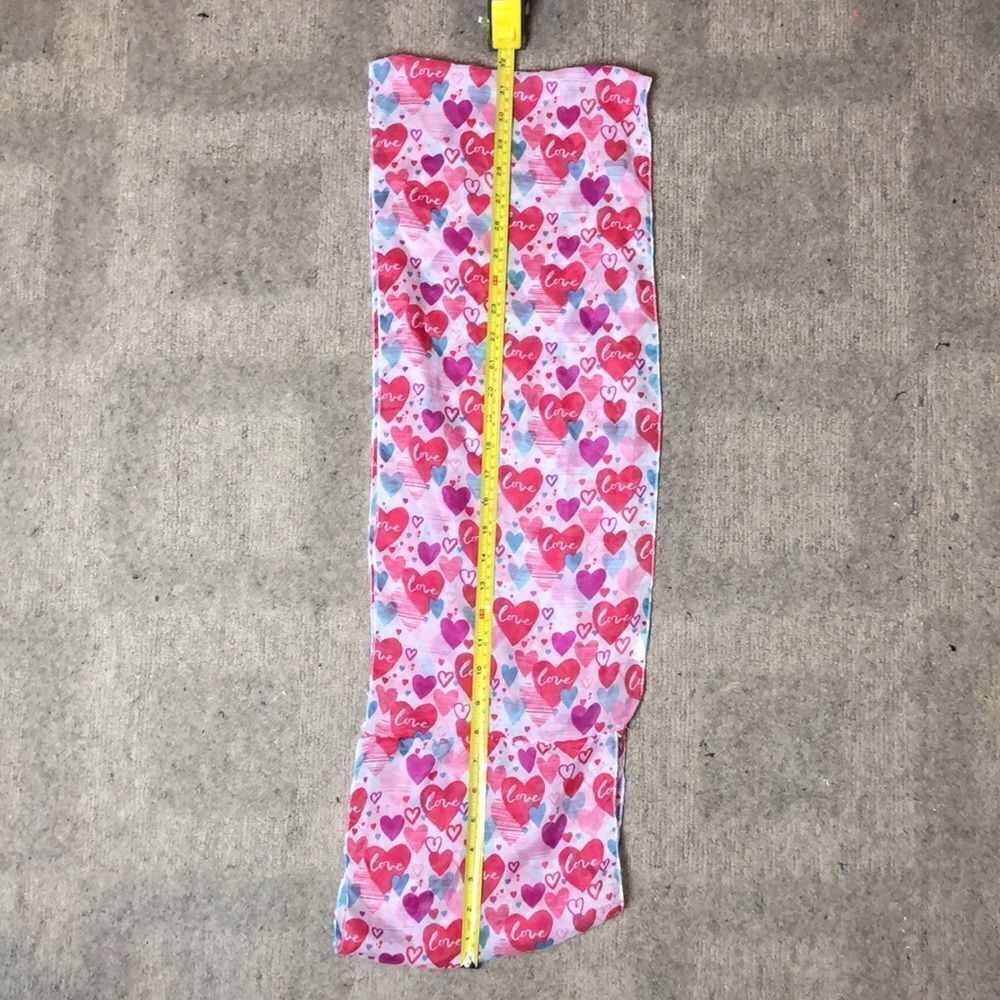 Vintage Translucent “Heart” Scarf - Picture 12 of 13